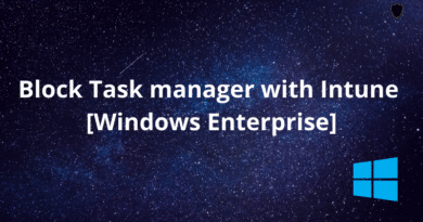 Block Task manager with Intune [Windows Enterprise]